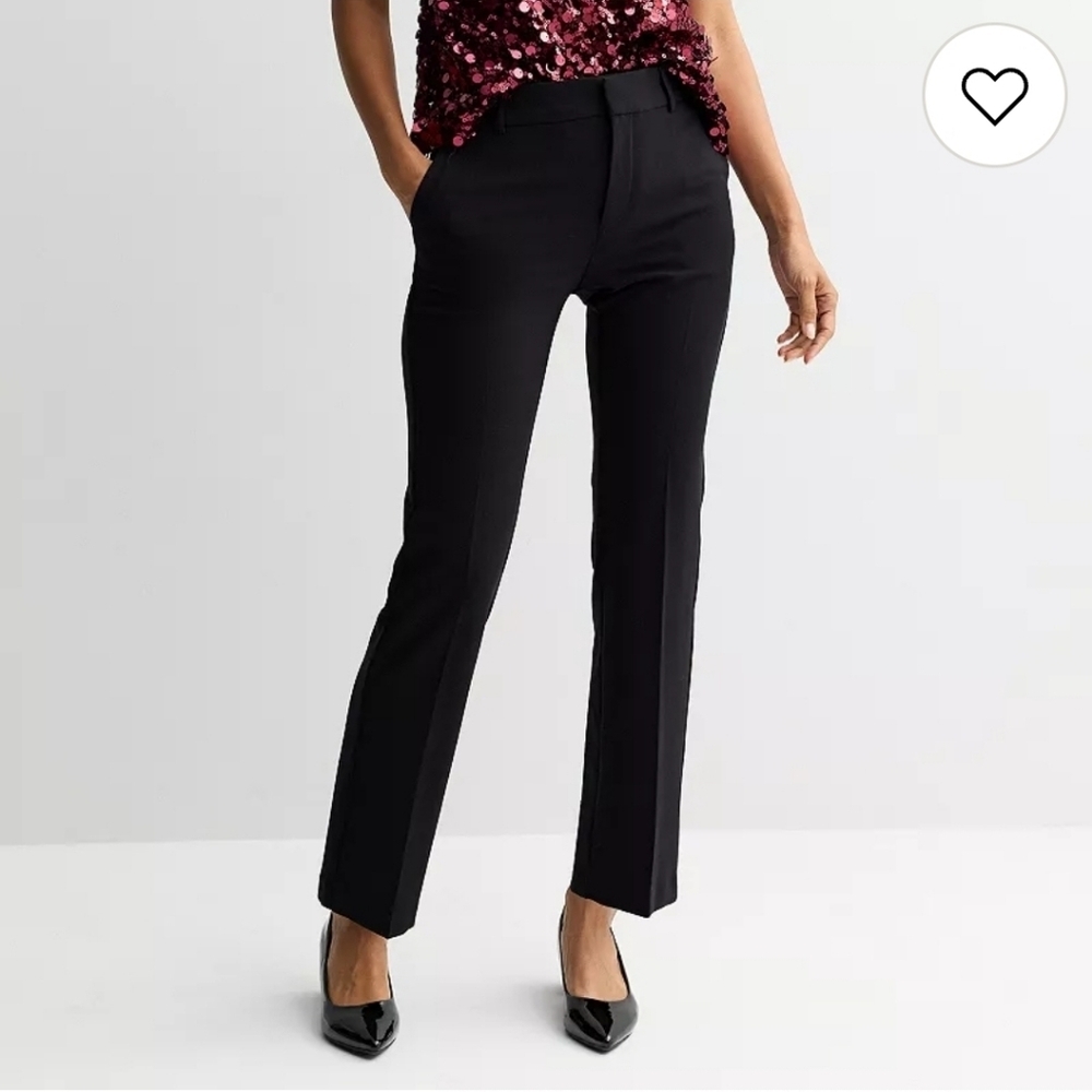 Nine West Barely Bootcut Pull On Black Pants